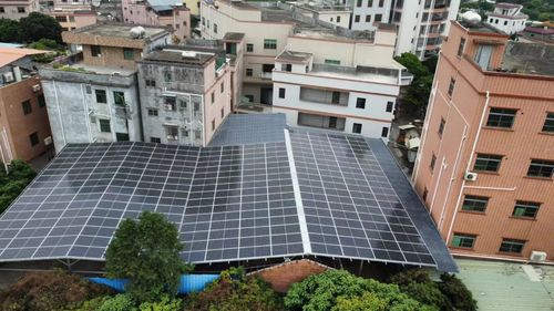 Centrale solare da 123,28 kW installata a Dongguan, Cina