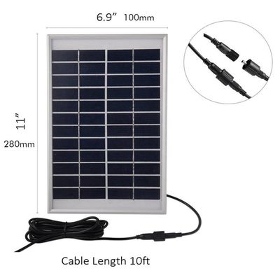 Un buon prezzo. 1w 5w 6w 10w pannello solare in vetro mini pannello solare per campeggio in linea