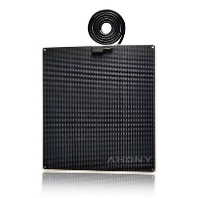 Un buon prezzo. Energia solare pannello solare semiflessibile 80w off grid pannello solare a contatto nero in linea