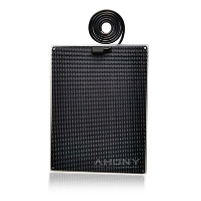 Un buon prezzo. Solarpower pannelli solari semi rigidi 40w pannello solare trasparente modulo PV camminare su duro per Marine galleggiante luce ponte bouy in linea