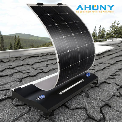 Un buon prezzo. Moduli solari monoflessibili ad alta efficienza impermeabili 135W 200W 300 Watt pannelli monocristallini per il tetto della casa RV auto barca in linea