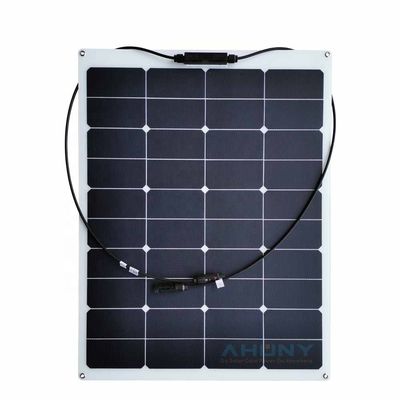 Un buon prezzo. Pannello solare a pellicola sottile ETFE pieghevole Semi flessibile 12v 75 Watt resistente all'acqua in linea
