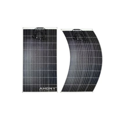 Un buon prezzo. Bifaciale Custom Flessibile 150w Mono pannello solare ETFE per Yacht Marina RV Sistema solare pannello solare flessibile per motore in linea