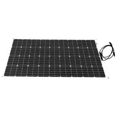 Un buon prezzo. Semi flessibile 110W 12V mono pannello solare caricabatterie monocristallino pieghevole in linea