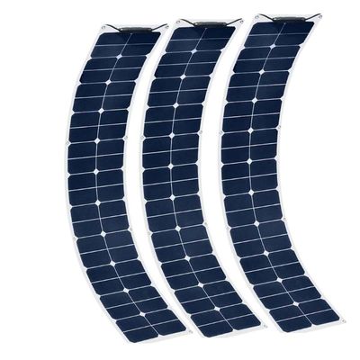 Un buon prezzo. 22w energia solare pannello solare flessibile connessione posteriore cella solare per veicoli RV motore in linea