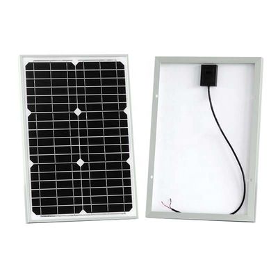 Un buon prezzo. Pannello solare monocristallino da 20 Watt in linea