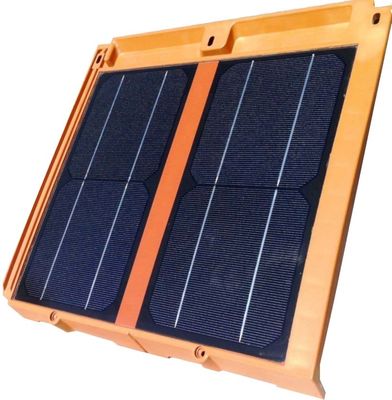 Un buon prezzo. 16w Solar Roof Tile Transparent Solar Panel Roof Shingles Modulo bifiscale delle celle solari in linea