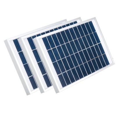 Un buon prezzo. pannello solare in vetro piccolo 5w 12v cella solare policristallina per luci a led in linea