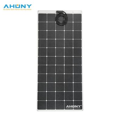 Un buon prezzo. 200W Marine Walk On Solar Panels Semi-rigida Sellula di contatto retro a prova di acqua salata in linea