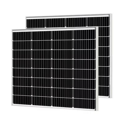 pannelli solari per tetto fotovoltaico monocristallino a cinghia 60W 80W 100W 180W 200W 300W