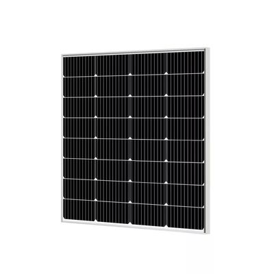 Un buon prezzo. Un pannello solare in vetro di grado 100W PERC HJT con 12V leggero per il sistema solare remoto industriale IOT in linea