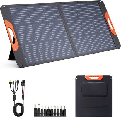 Un buon prezzo. Compatto pannello solare portatile da 100 Watt caricabatterie solare pieghevole monocristallina da 100 Watt in linea