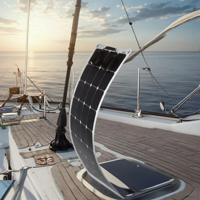 Un buon prezzo. 120w 12V fotovoltaica balcone barca plastica sottile trasparente flessibile flessibile pannelli solari pv fornitore produttore fornitore in linea