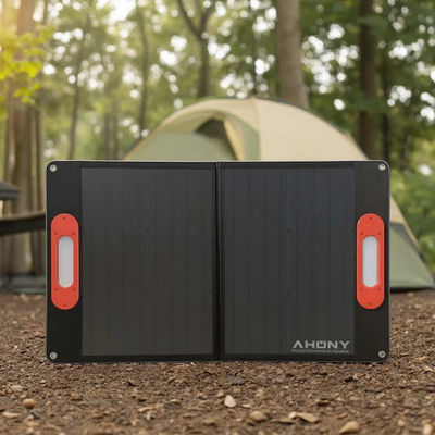 Un buon prezzo. pannello solare pieghevole monocristallino di silicio 250w compatto e resistente alle intemperie per avventure all'aria aperta in linea