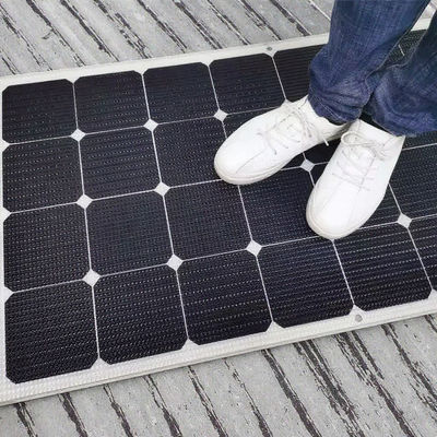qualità costruttore di barche cantiere navale di yacht auto elettrica resistente flessibile camminante pannelli solari 160w fuori rete fabbrica