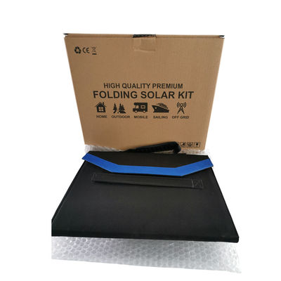 Kit solare pieghevole da 50w leggero e potente per la ricarica solare portatile in movimento