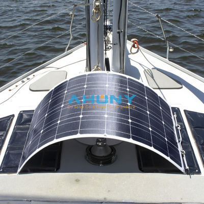 Un buon prezzo. Kit pannello solare flessibile da 100w con celle Sunpower Mono e cavo standard TUV incluso Pannello solare flessibile monocristallino di grado A in linea