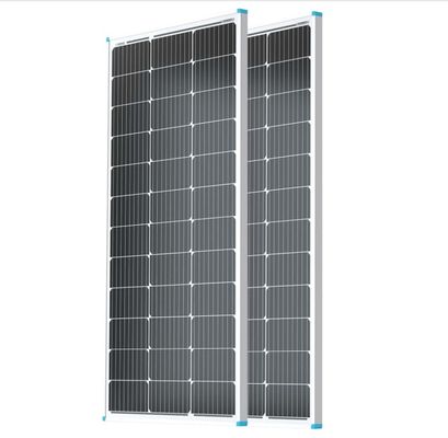 Un buon prezzo. Pannelli solari monocristallini da 100W 20V per camper, barche, tetti, fattorie, batterie, alta efficienza delle celle in linea