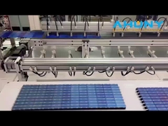 pannello solare monocristallino in vetro AHONY 50w saldatura automatica perc HJT cellula pv modulo di produzione