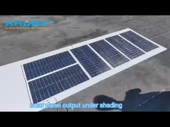 Semi-Solar Flexible Panels a tolleranza all'ombra 145w Half Cut Mono Solar Panel per RV Marine Sailboat